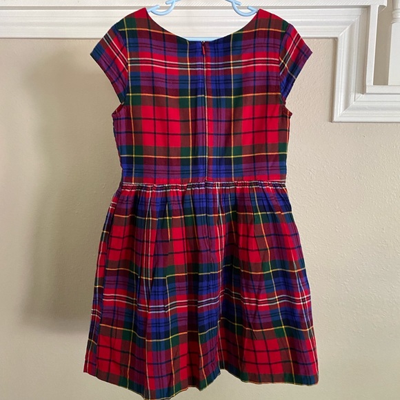 Girls Gap Plaid Holiday Dress - Picture 5 of 6